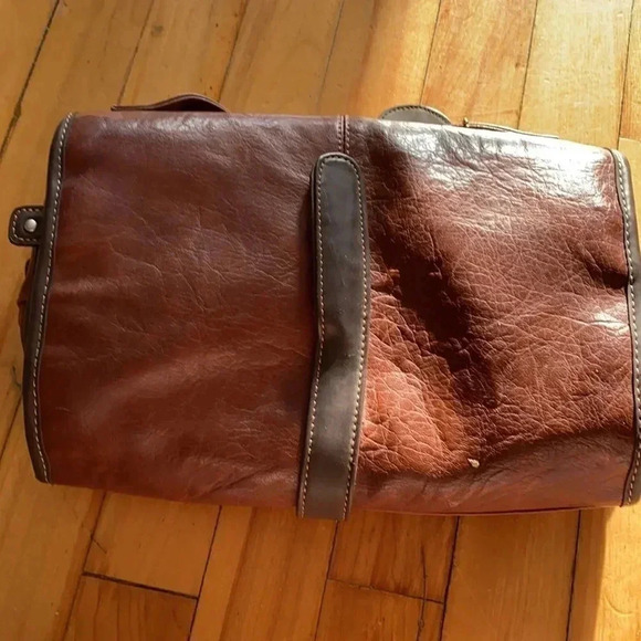Brown Leather Women Bag - Picture 2 of 6